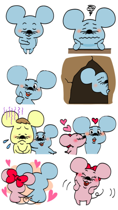 Sweet Mice > Stickers for iMessage! screenshot 4