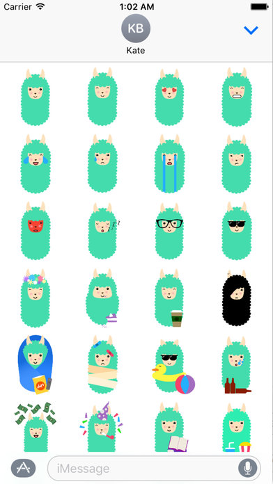 Llama Emojis screenshot 2