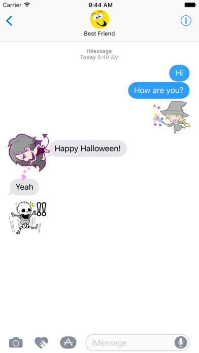 Halloween Monsters Pack ● Stickers for iMessage screenshot 2