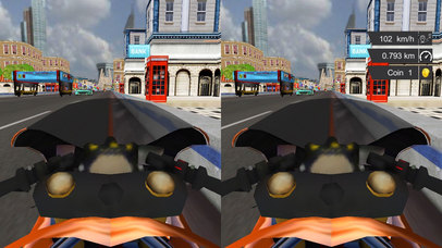 VR Moto Traffic Racing 2016 Pro screenshot 2