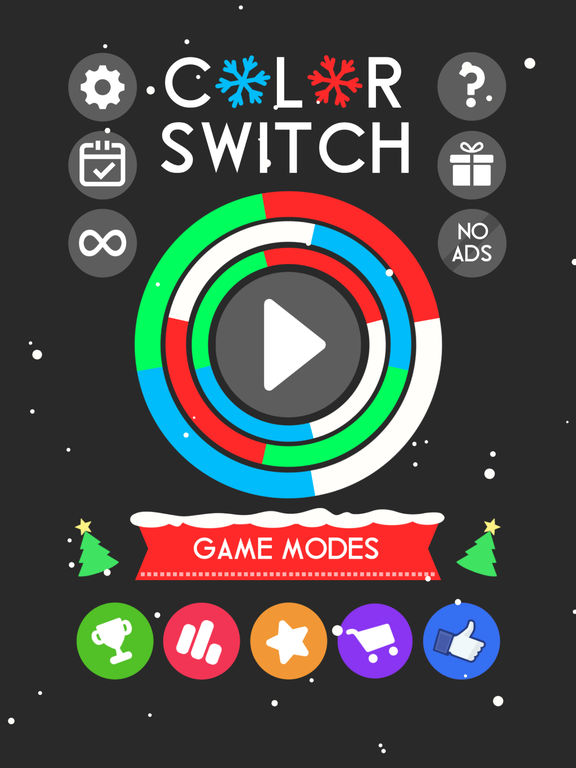Screenshots of Color Switch for iPad