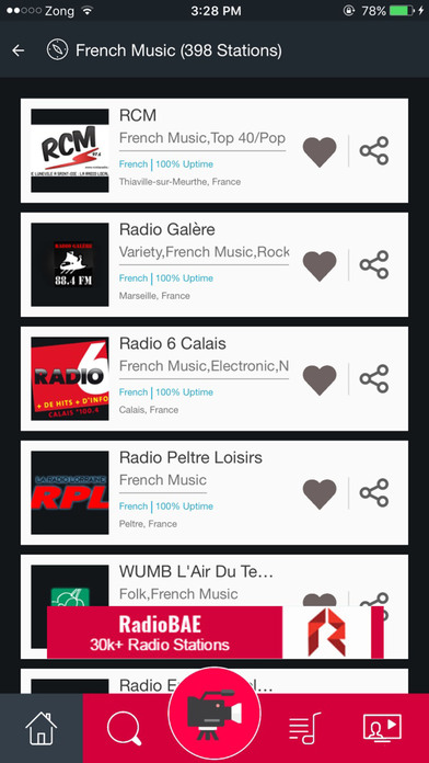 French Music Radio screenshot 2