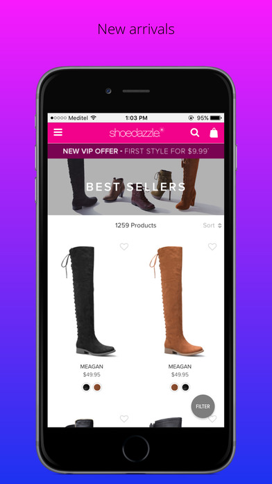 Shoe dazzle app Find new and preloved Shoe Dazzle items at up to 70% off retail prices. Poshmark makes shopping fun, affordable & easy!