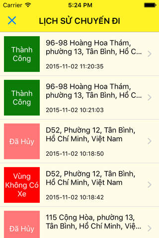 Taxi Tien Sa screenshot 2