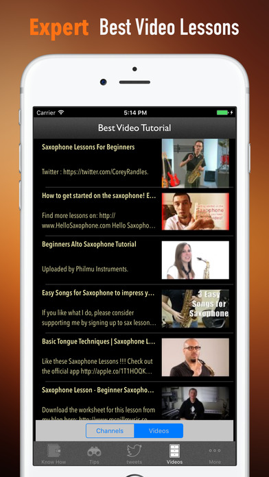 Self Learn Saxophone: Beginner Skills and Tutorial screenshot 3