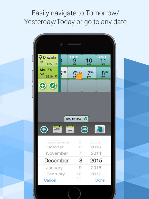 Easy meeting planner across time zones TimePal on the App Store