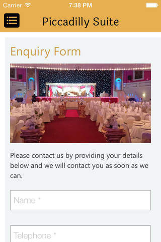 Piccadilly Banqueting Suite screenshot 4