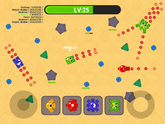 Screenshots of Tank.io War - Multiplayer Mobile Online Games for iPad