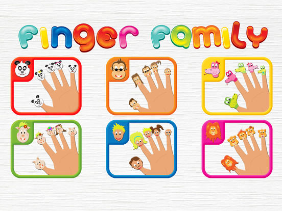 Finger Family Game на iPad