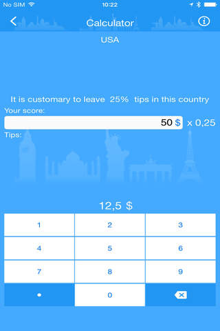 Global Tips Calculator – World Tourism Day screenshot 2