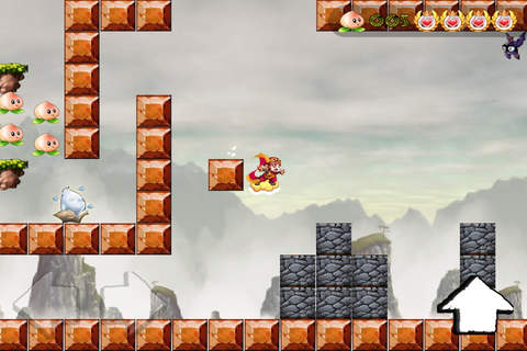 A Little Monkey HD - Super Hero Running, Jumping Games screenshot 2