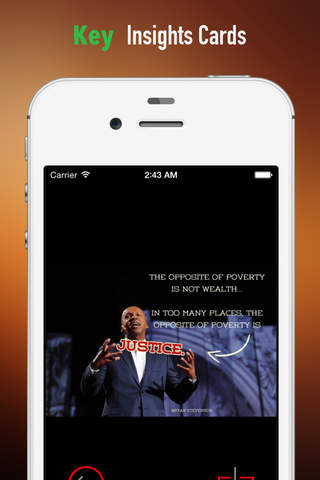 Just Mercy:Practical Guide Cards with Key Insights and Daily Inspiration screenshot 4