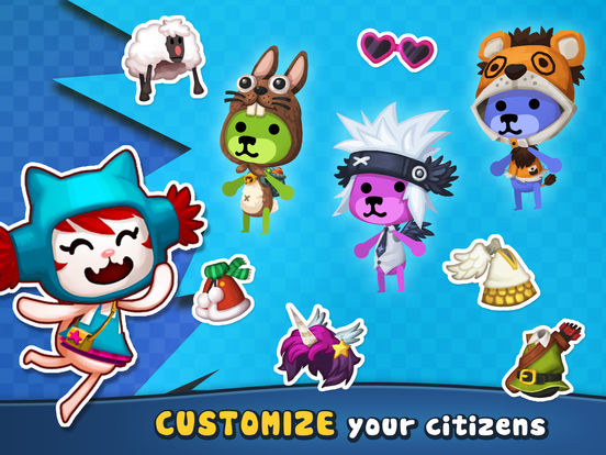 Happy Street - Free Town Building with Animalsscreeshot 4