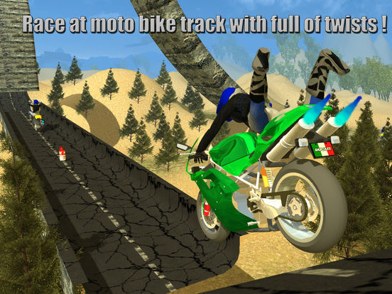 Игра Moto Bike Race Nitro Stunt 3d