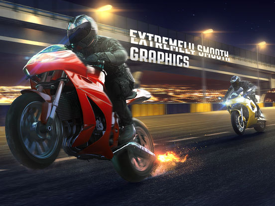 Screenshots of Top Bike: Racing Real Speed & Best Moto Drag Racer for iPad