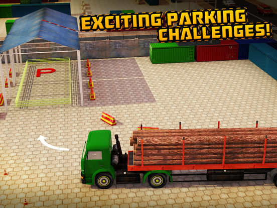 Trucker Parking Reloaded 2016 на iPad