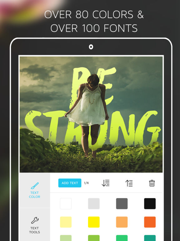 Screenshots of Under Ink - Typography Cover Maker for Wattpad & Movellas for iPad