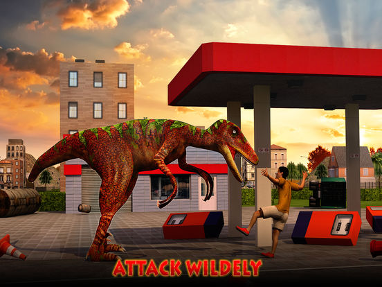 Скачать игру Dino City Rampage 3D
