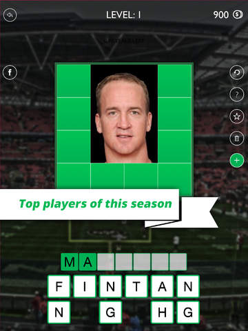 【免費遊戲App】American Football Top Players 2014 Quiz Game - Guess The Pro Football Stars (NFL edition)-APP點子