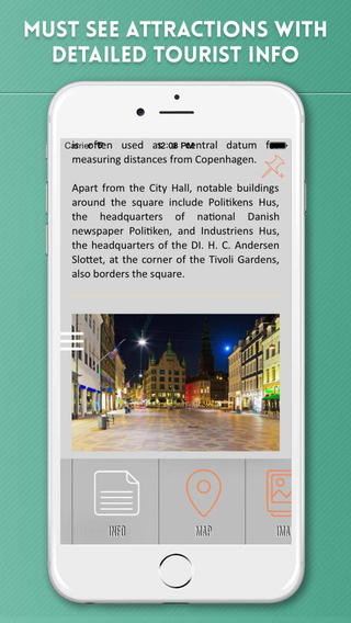 【免費旅遊App】Copenhagen Travel Guide with Offline City Street and Metro Maps-APP點子