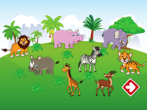 Animated puzzles animals screenshot 4