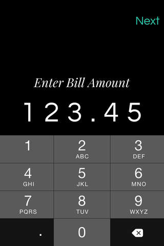SimpleTip for Watch - Fast Tip Calculator and Bill Splitter for Meals screenshot 2