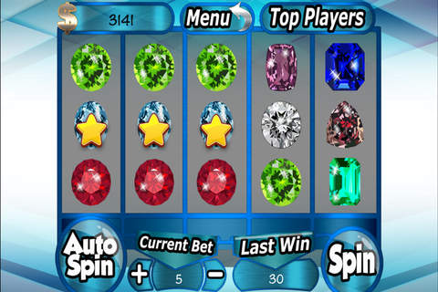 `` A Blue Diamond Slots screenshot 2