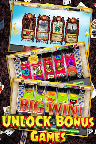 Slots Endless War of Dragons - Win Big with Thrones Casino Fire Slot Machine screenshot 3