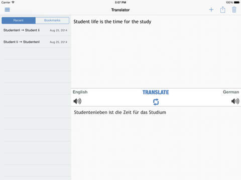 【免費教育App】German Dictionary, Translator, Phrase Book-APP點子