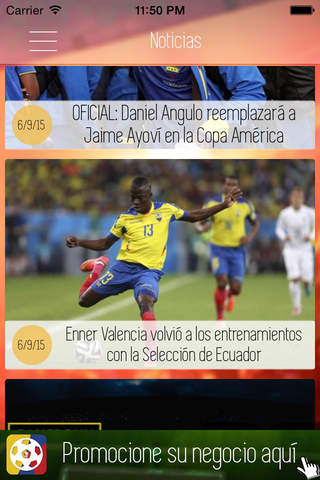 futbol Ecuador app screenshot 4