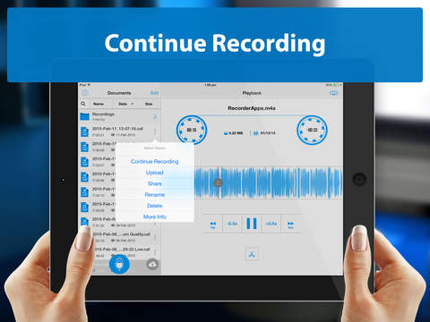 【免費商業App】Recorder App Pro - Audio Recording, Voice Memo, Trimming, Playback and Cloud Sharing-APP點子