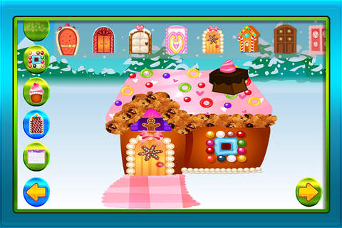 Amazing Ginger-Bread House Builder : Design and Decorate Sugar Sweet Homes FREE screenshot 3