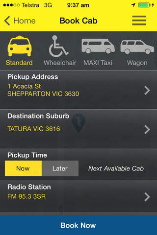 Greater Shepparton Taxis screenshot 3