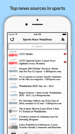 Sports Hour: Latest News Videos Radio
