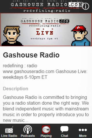 Gashouse Radio 1.0 screenshot 2