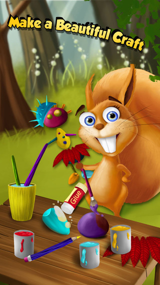 【免費遊戲App】Forest Animals Chores and Cleanup, Arts and Crafts, Cake Bakery, Movies and Fun Adventures (No Ads)-APP點子