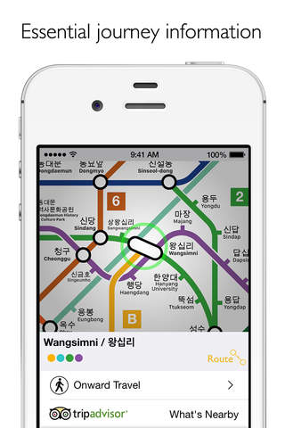 Seoul Metro Subway Map screenshot 2