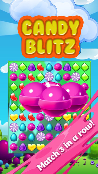 【免費遊戲App】Candy Blitz - Tap Swap and Burst Chewy Candies Gummy FREE-APP點子