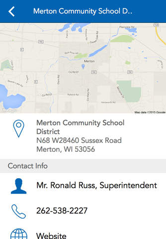 Merton Community School District screenshot 2