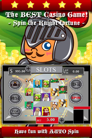 AAA Crazy Knight Slots PRO - Brave to swipe the epic legend wheel to crush kingdoms screenshot 2