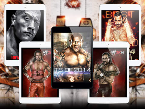 HD Wallpapers for WWE - iPad Version screenshot 3