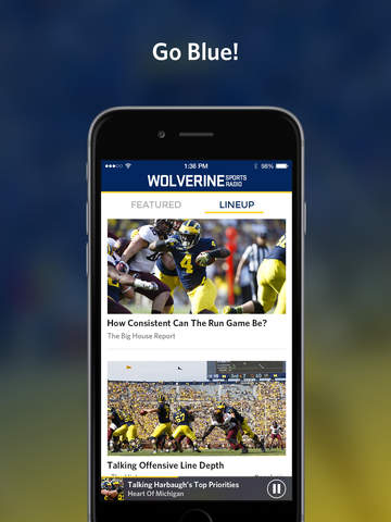 【免費運動App】Wolverine Sports Radio-APP點子