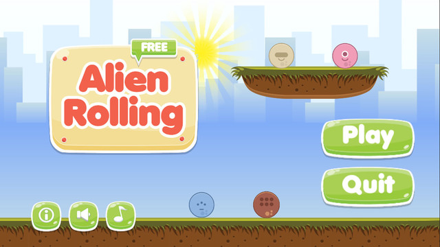 Alien Rolling Free