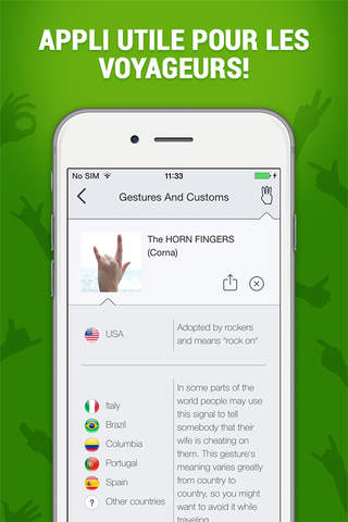 Gestures And Customs screenshot 2