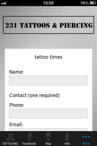231 Tattoos & Piercing screenshot 4