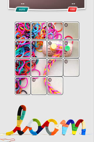 Rainbow Loom Band Puzzle screenshot 2