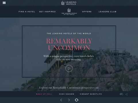 【免費旅遊App】Leading Hotels-APP點子