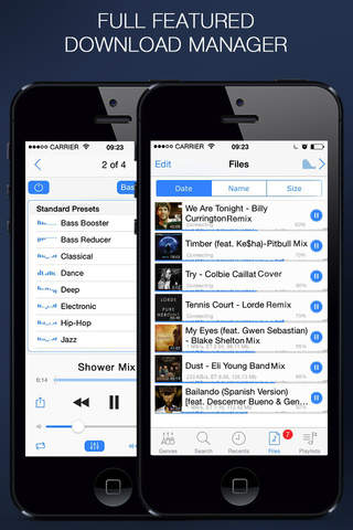 MP3 Player - Free Mp3 Stream Manager & Music Player screenshot 3