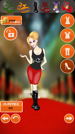 【免費遊戲App】Hollywood Movie Star Dress Up - cool celebrity girls dressing game-APP點子