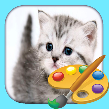 Cat & Kitten Coloring 娛樂 App LOGO-APP開箱王